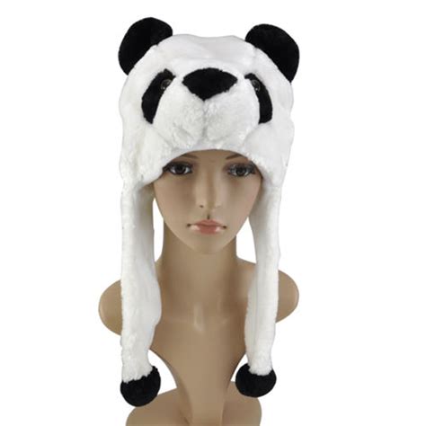 Animal Hat With Scarf Faux Fur Kids Winter Hat Pandahat Producthats