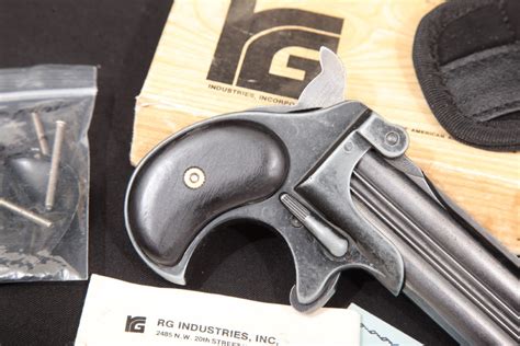 Rg Industries Model Rg17 Derringer Blue And Black Alloy 3 Single Action