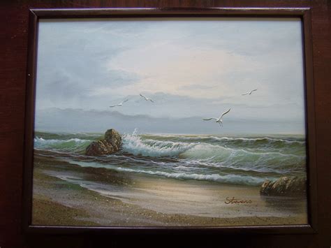 Private Art Collection Stevens Oil Painting