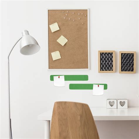 5 Sets Felt Bulletin Board Strip For Office Wall Self Adhesive Strips Pin Boards Memorandum Cork