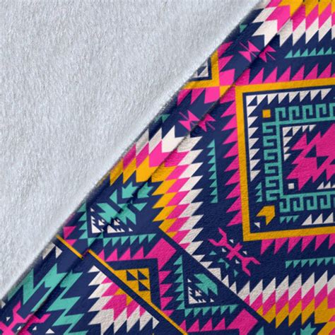 Indian Navajo Pink Themed Design Print Blanket Jtamigocom