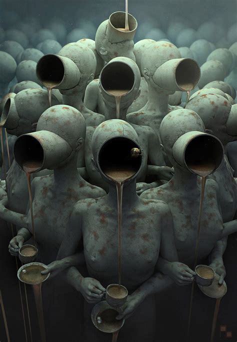 Anton Semenov This Is Horrifying But Fascinating Creepy Art Art Artwork