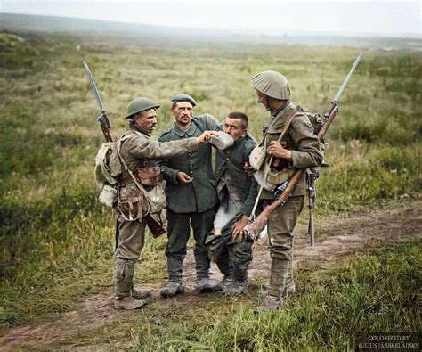 German Soldiers Ww1 Color