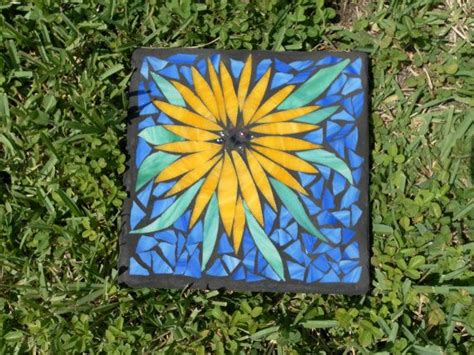 Maybe you would like to learn more about one of these? Sunflower Stained Glass Mosaic Stepping Stone