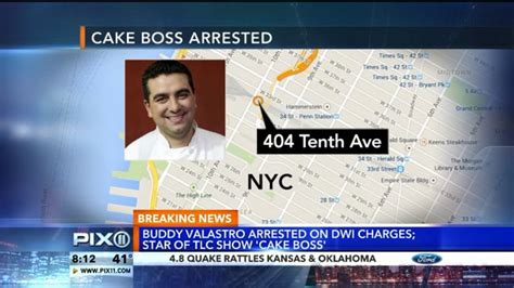 ‘cake Boss Star Buddy Valastro Arrested On Suspicion Of Drunken Driving