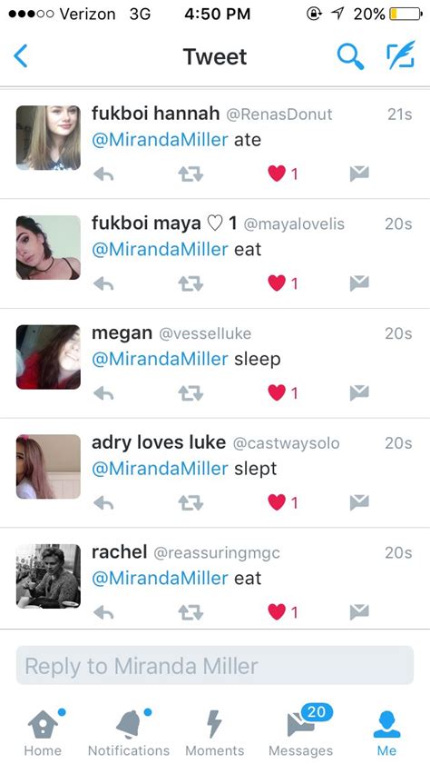 Miranda Miller On Twitter Lol At The First Responses