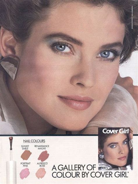 Carol Alt Covergirl Makeup Ads Vintage Makeup Ads