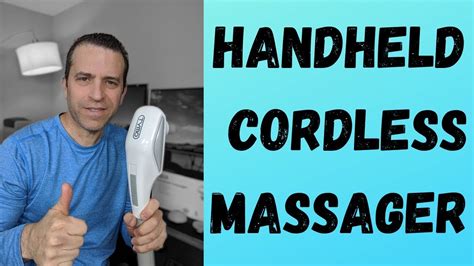 Tymo Handheld Massager Review And Demo Youtube