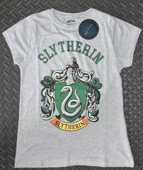 Harry Potter Slytherin T Shirt Primark Womens Ladies Uk Size 6 20