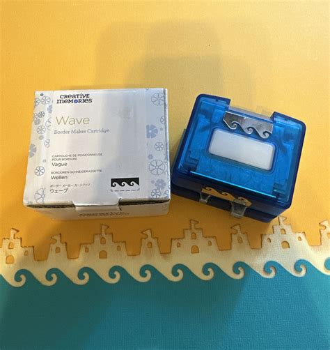 Creative Memories Wave Border Maker Cartridge Punch New In Box Ebay