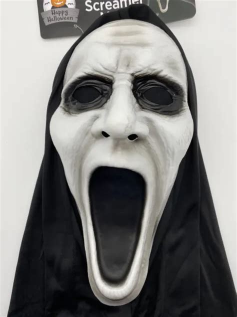 Scream Ghost Face Silent Screamer Mask 1800 Picclick