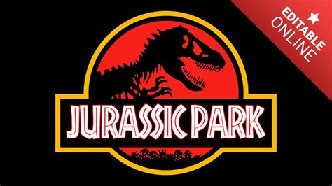 Jurassic Park Logo Text Effect Generator