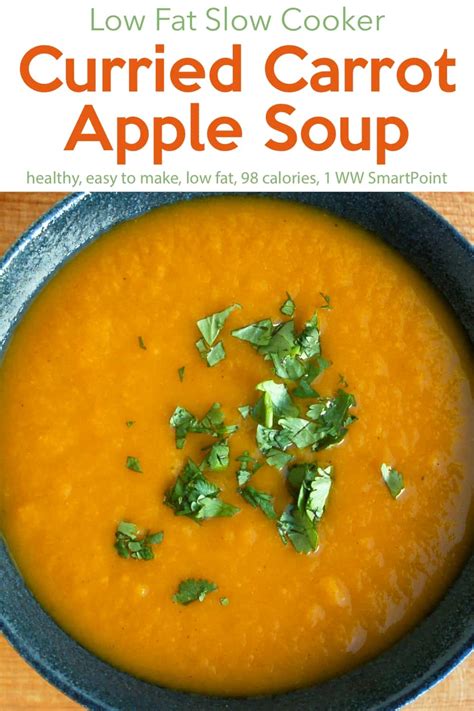 Slow Cooker Curried Apple Carrot Soup Simple Nourished Living