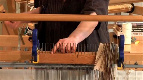 122 Warping A Counter Balanced Loom Short Silk Warp Season 1