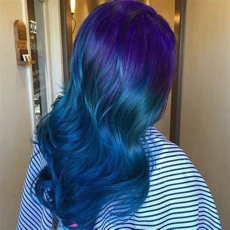 This deep, rich hair color has an intense midnight blue hue that brings a cool edge to black hair. 29 Blue Hair Color Ideas for Daring Women | Page 2 of 3 ...