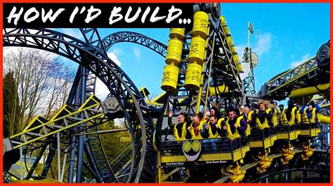 How Id Build The Smiler Roller Coaster At Alton Towers Youtube
