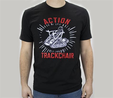 Action Trackchair Black Blast T Shirt Action Trackchair