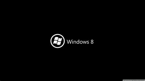 Windows 8 Black Minmal Theme Wallpapers And Images Wallpapers