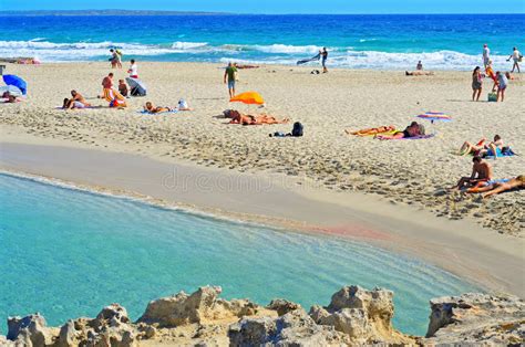 Ses Illetes Beach In Formentera Balearic Islands Spain
