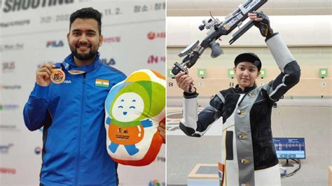 asian shooting championship india s 22 medal haul builds a platform for paris olympics espn
