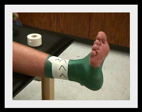 How To Tape An Ankle