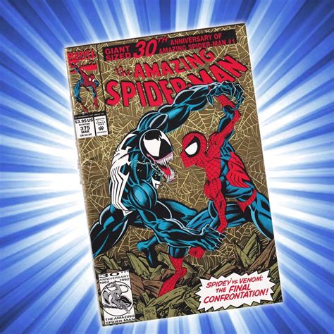 Marvel Comic Amazing Spider Man 375 Holo Grafx Ann Weying She Venom