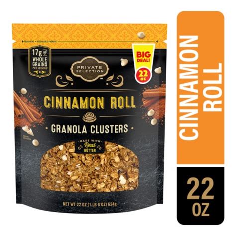 Private Selection Cinnamon Granola Clusters 22 Oz Frys Food Stores