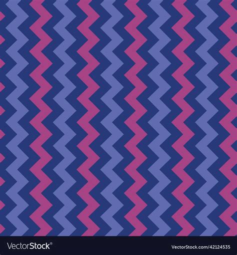 Very Peri And Pink Chevron Seamless Pattern Vector Image