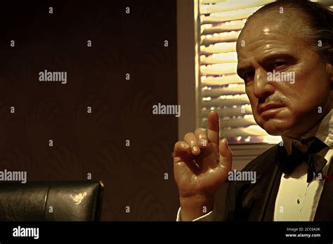 Waxwork Of Marlon Brando As Godfather Don Vito Corleonemadame Tussauds Hollywoodan Enemy Says