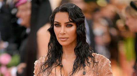 kim kardashian west stuns in mugler iconic wet look at 2019 met gala abc news