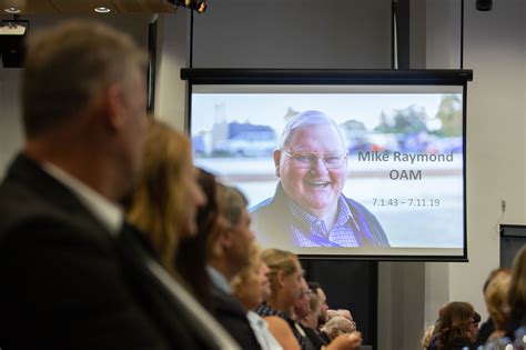 Gallery Mike Raymond Celebrated In Sydney Service