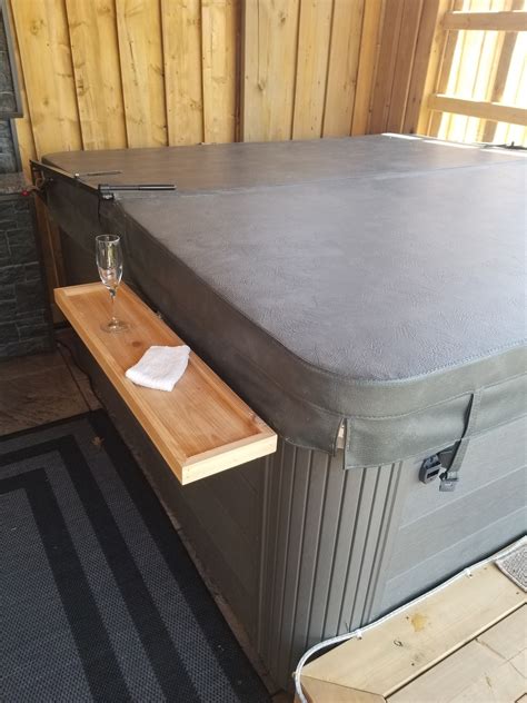 Hot Tub Table Hot Tub Decor Folding Hot Tub Table - Etsy Canada