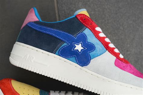 This Custom Air Force 1 Features Bape And Tyler The Creator Inspired Details