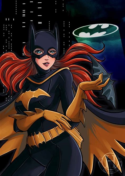 Bat Cute Batgirl Barbara Gordon By Hedrick Cs On Deviantart Batgirl Batgirl Art Barbara