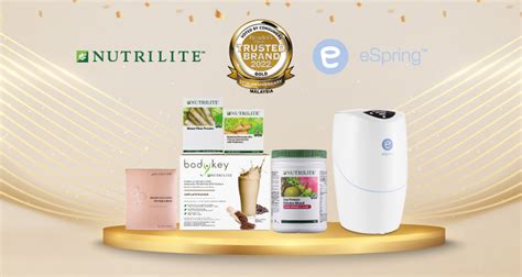 nutrilite and espring winning the gold awards at the reader s digest trusted brands awards 2023