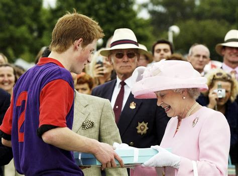 Prince Harry And Queen Elizabeth Ii Pictures Popsugar Celebrity Photo 12