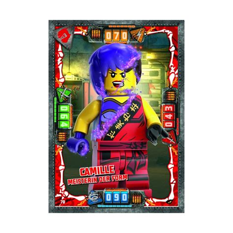 70 Camille Meisterin Der Form Helden Karte Lego Ninjago Serie 4