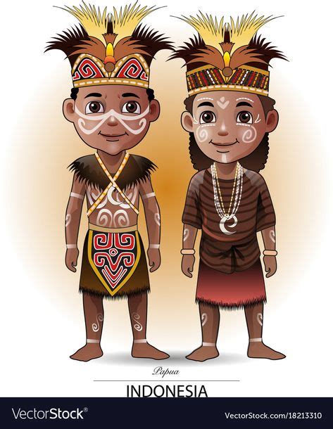 19 Baju Adat Indonesia Ideas Traditional Outfits Vector Images
