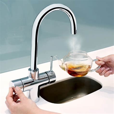 You can't drink tap water in malaysia unless you boil it first. Bristan Gallery Rapid 3 in 1 Boiling Water Kitchen Tap ...