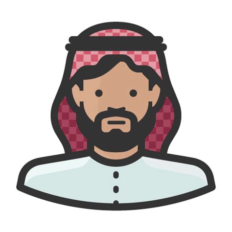 Muslim man Icon | Free Avatars Iconset | Diversity Avatars