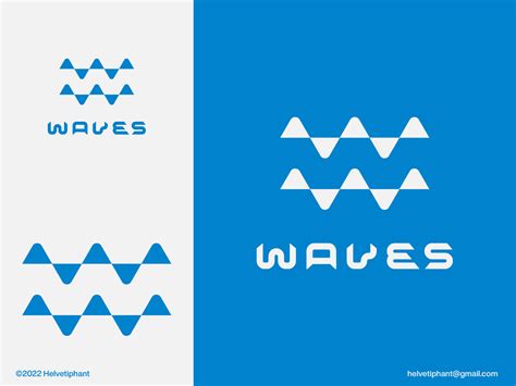 Waves Logo Concept By Helvetiphant™ On Dribbble