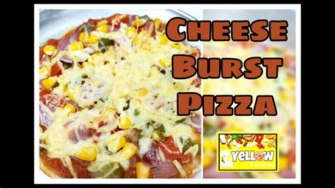 We all love dominos cheese burst pizza and yes now you can also make it at home easily at home Cheese burst Pizza | Dominos Style | No Oven |No Yeast ...