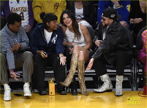 Kendall Jenner And Bad Bunny Sit Courtside At Lakers Playoff Game In Los Angeles Photo 4933181