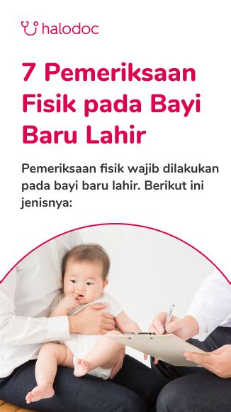 Pemeriksaan Fisik Yang Dilakukan Pada Bayi Baru Lahir