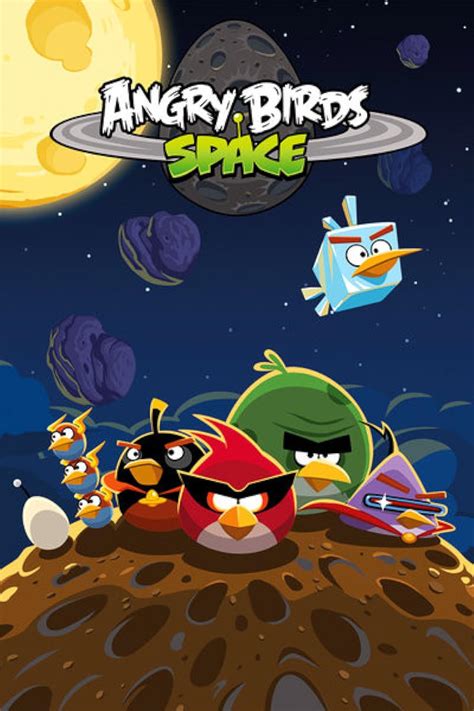 Angry Bird Space Blue Bird Coloring Page
