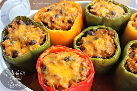 Mexican Stuffed Bell Peppers The Complete Savorist