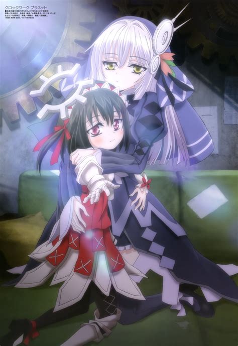 Safebooru 2girls Absurdres Anchor Clockwork Planet Argyle Argyle