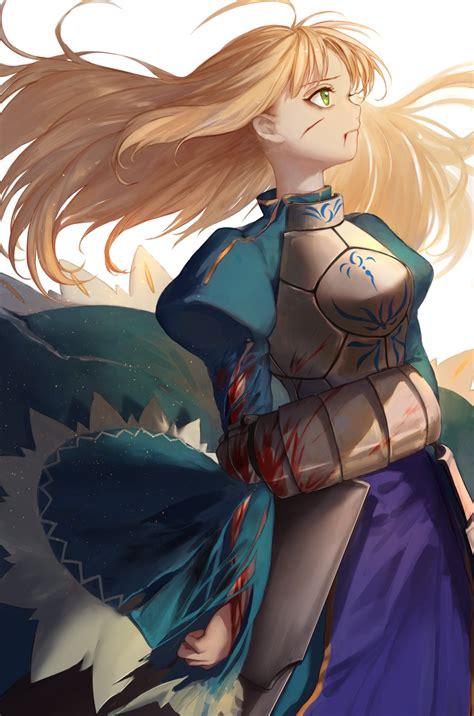 Hoojiro Artoria Pendragon Fate Saber Fatestay Night Fate Series