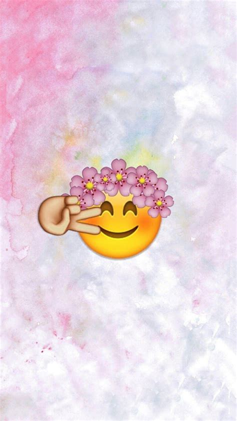 Background Aesthetic Cute Emoji Wallpaper Iphone Wallpaper Girly My