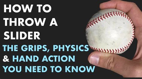 List Of How To Throw Slider In Baseball References